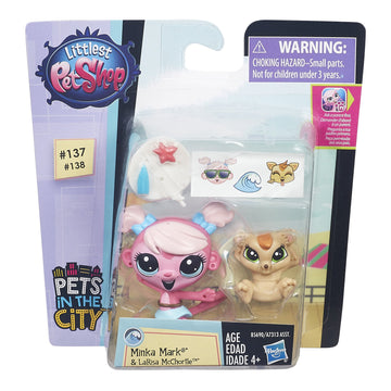 Littlest Pet Shop Pet Pawsabilities Chihuahua and Hyena Doll