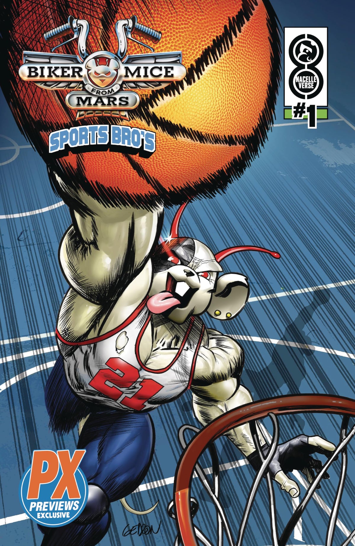 Biker Mice from Mars: The Sports Bro’s Vinnie Previews Exclusive Action Figure