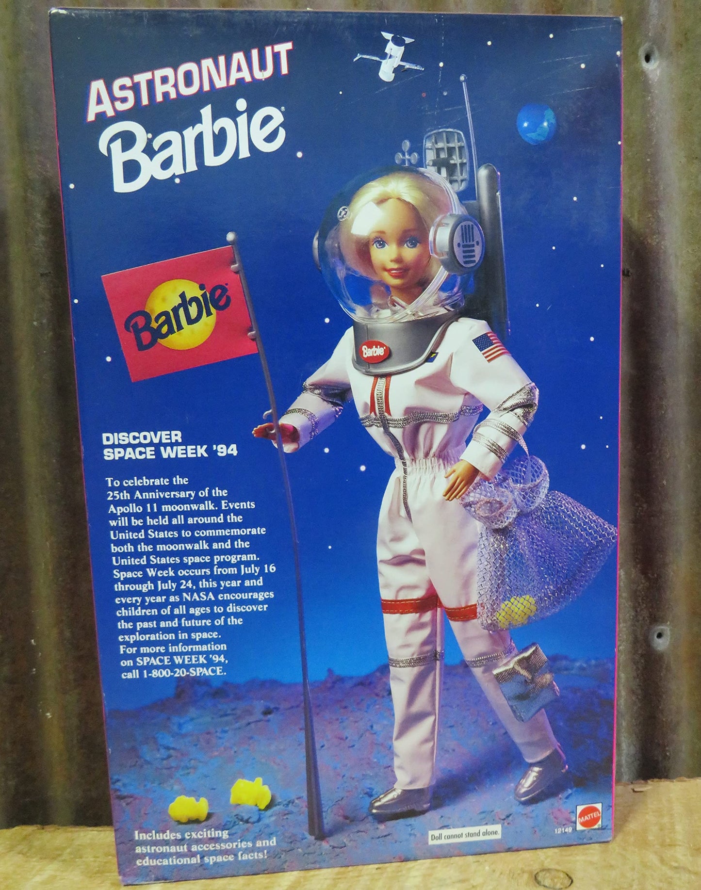 We Girls Can Do Anything Astronaut Barbie 1994