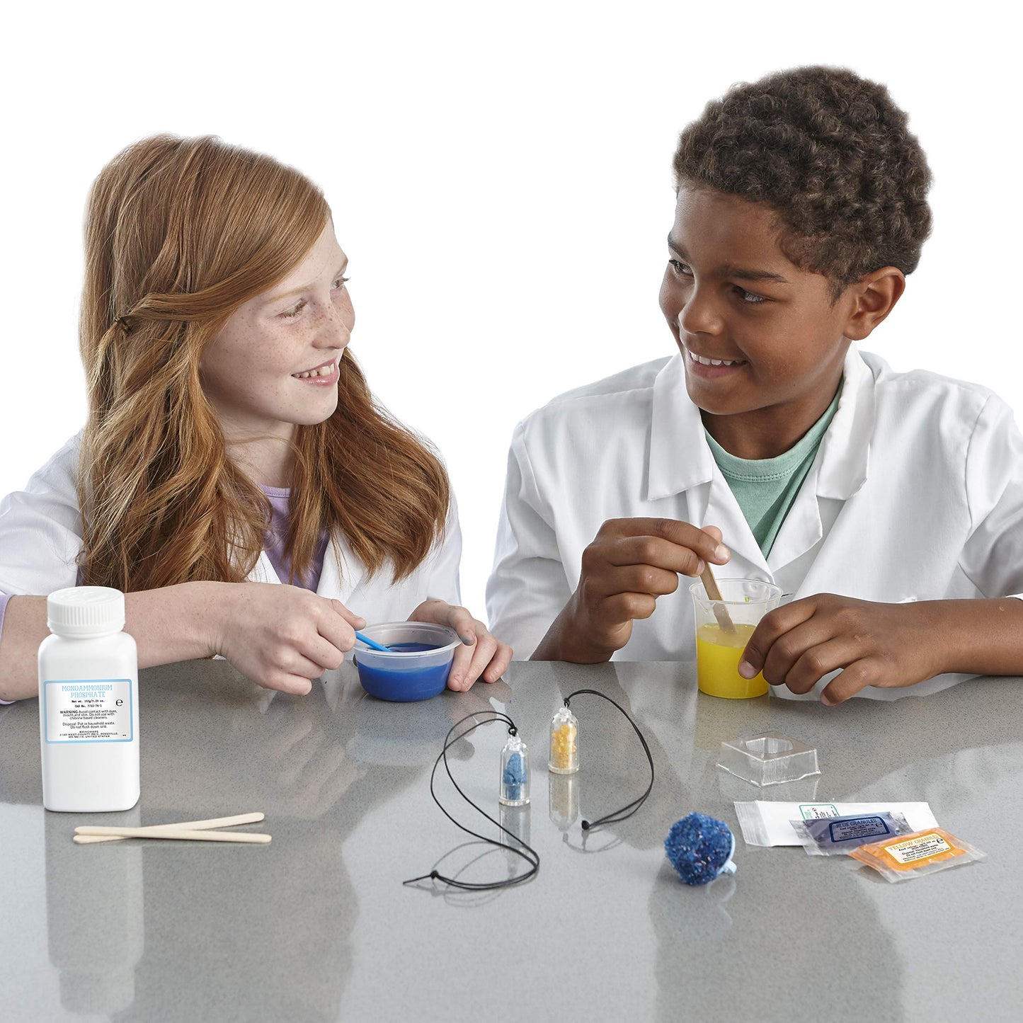 MindWare Science Academy Curious Kits (Crystal and Gross Body Labs) - Chemistry Kits for Kids
