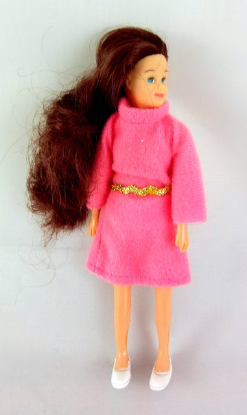 Dollhouse Miniature People Modern Brunette Mum Mother For Your Family