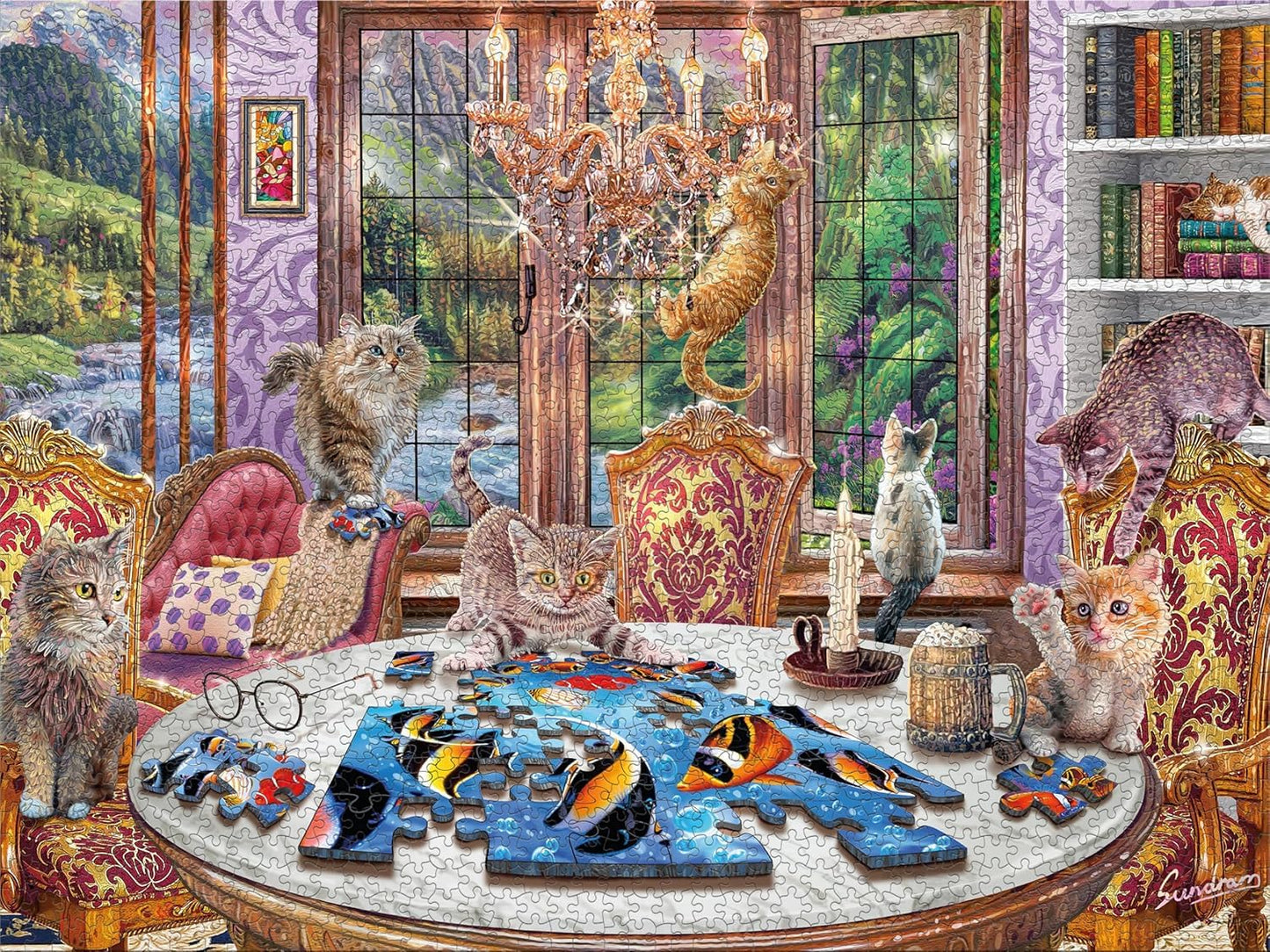 Ceaco - Puuriosity - 1500 Piece Jigsaw Puzzle for Adults