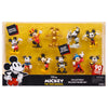 Mickey Mouse 90th Anniversary 10-Piece Collectible Figure Set, Kids Toys for Ages 3 Up by Just Play