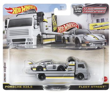 Hot Wheels Legends Tour 2023 Team Transport Porsche 934.5 & Fleet Street