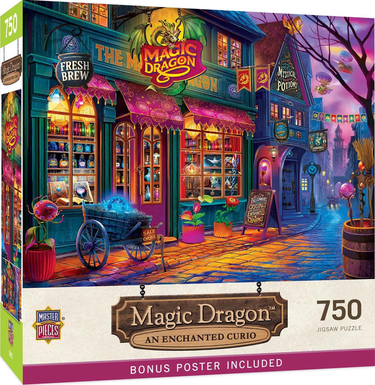 Shopkeepers - Enchanted Curios 750 Piece Jigsaw Puzzle