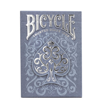 Bicycle Cinder Premium Playing Cards, Silver Smoke Foil, 1 Deck