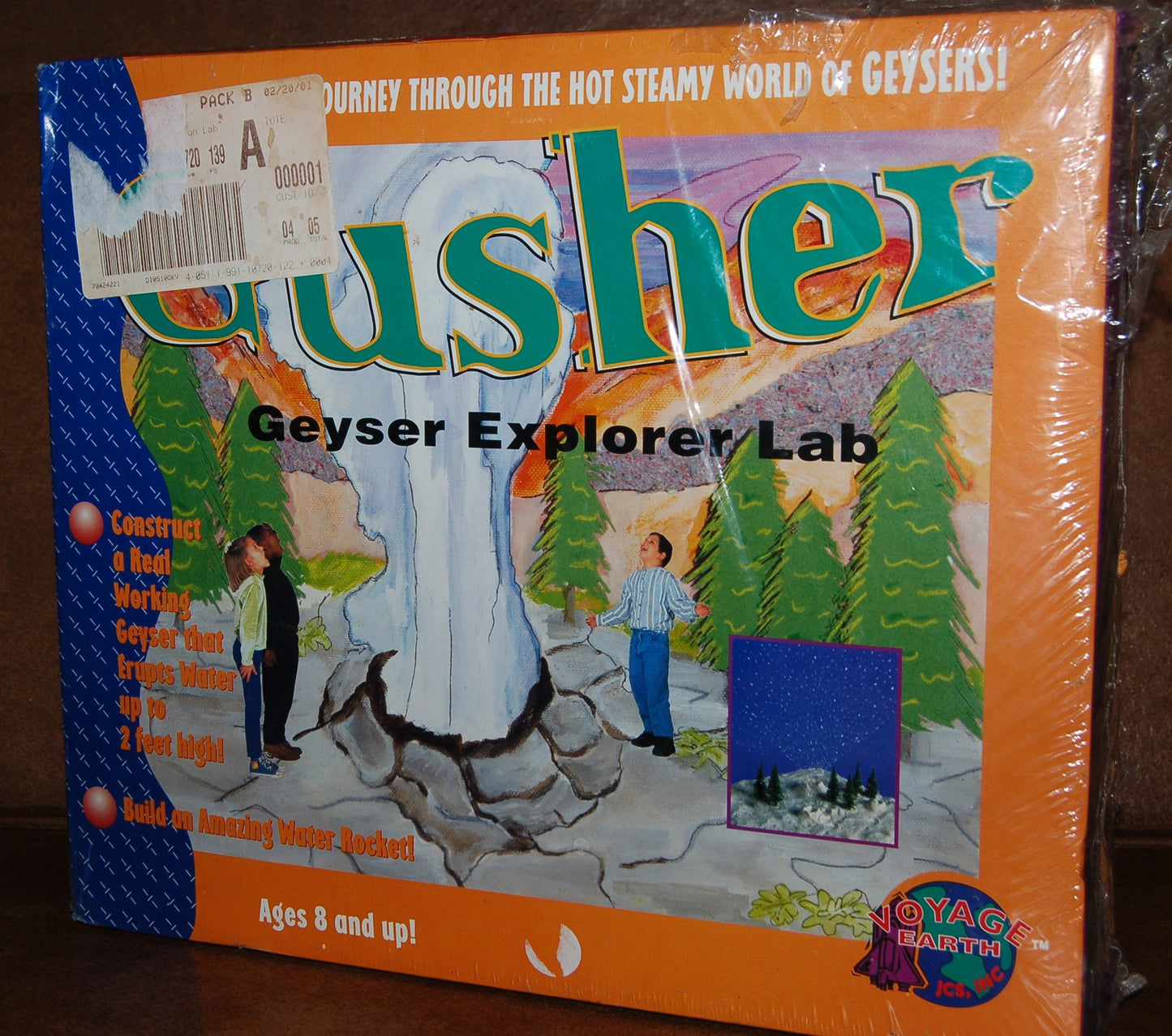 GUSHER Geyser Explorer Lab Voyage Earth Old Faithful
