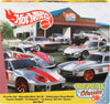 Hot Wheels Mattel 80th Anniversary 7-Pack Ride-On Toy Cars, Includes 7 Mini Cars, Ages 3 and up, Metal JHF01