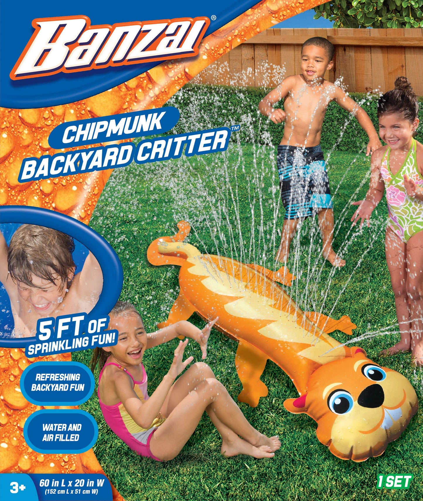 BANZAI Chipmunk Backyard Critter