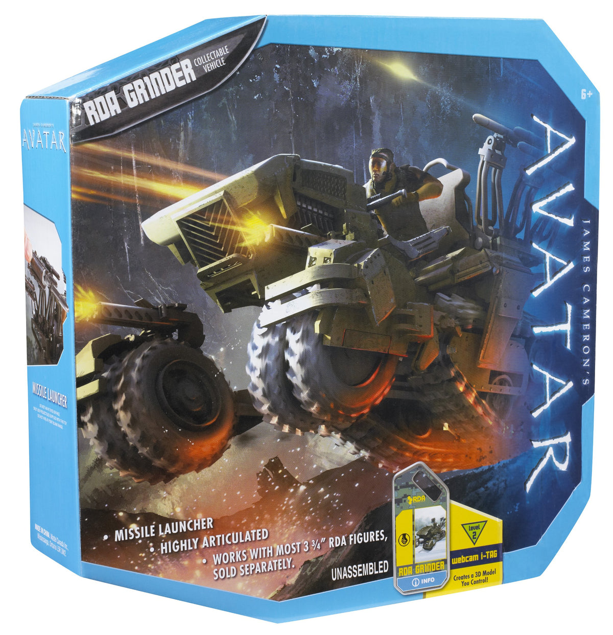 Mattel James Cameron's Avatar RDA Combat Grinder Vehicle