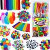 Arts and Crafts Supplies Kit for Kids - Boys and Girls Age 4 5 6 7 8 Years Old - Toddler Art Set Activity Materials - Great for Preschool