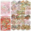 22 Set Medium 3D Room Scene Sticker Book for Adults and Kids (>6),DIY Activity Miniature Cute Japanese asmr Scenic Therapy Collection Book,Kawaii Cozy