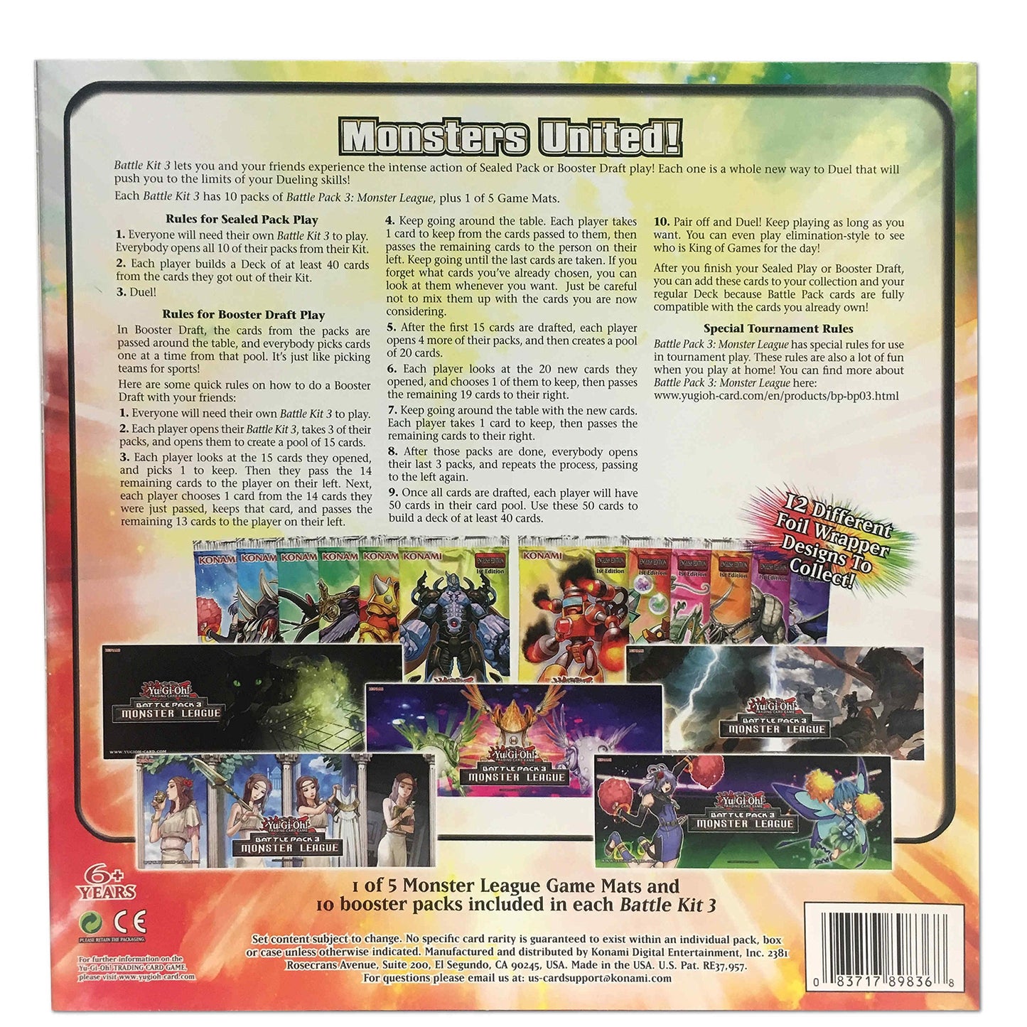 Yu-Gi-Oh! Trading Card Game Battle Kit 3: Sealed Play Battle Kit Box