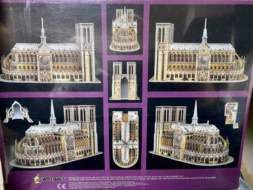 - Puzz 3d 952 pieces Jigsaw Puzzle Notre Dame de Paris Cathedral