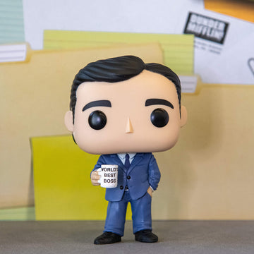 Funko Pop TV: The Office - Michael Scott - Collectable Vinyl Figure - Gift Idea - Official Merchandise - Toys for Kids & Adults - Comedy Fans - Model