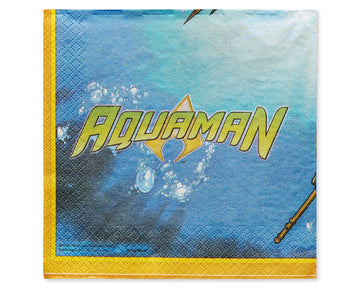 Aquaman Lunch Napkins, 16-Count