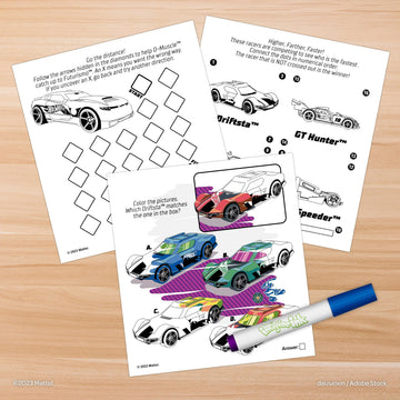 Hot Wheels Party Favors & Coloring Book - Officially Licensed by Imagine Ink