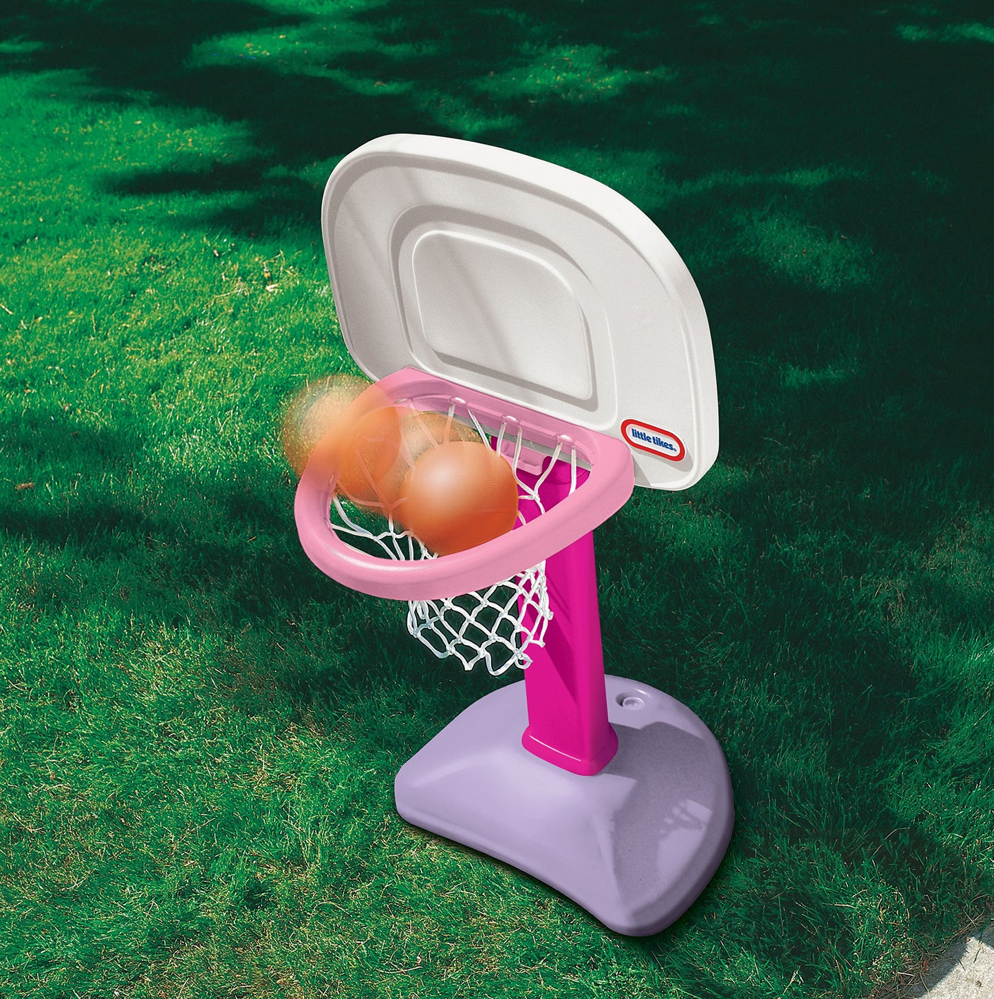 Little Tikes TotSports Easy Score Basketball Set Pink, 22.00 L x 23.75 W x 61.00 H Inches