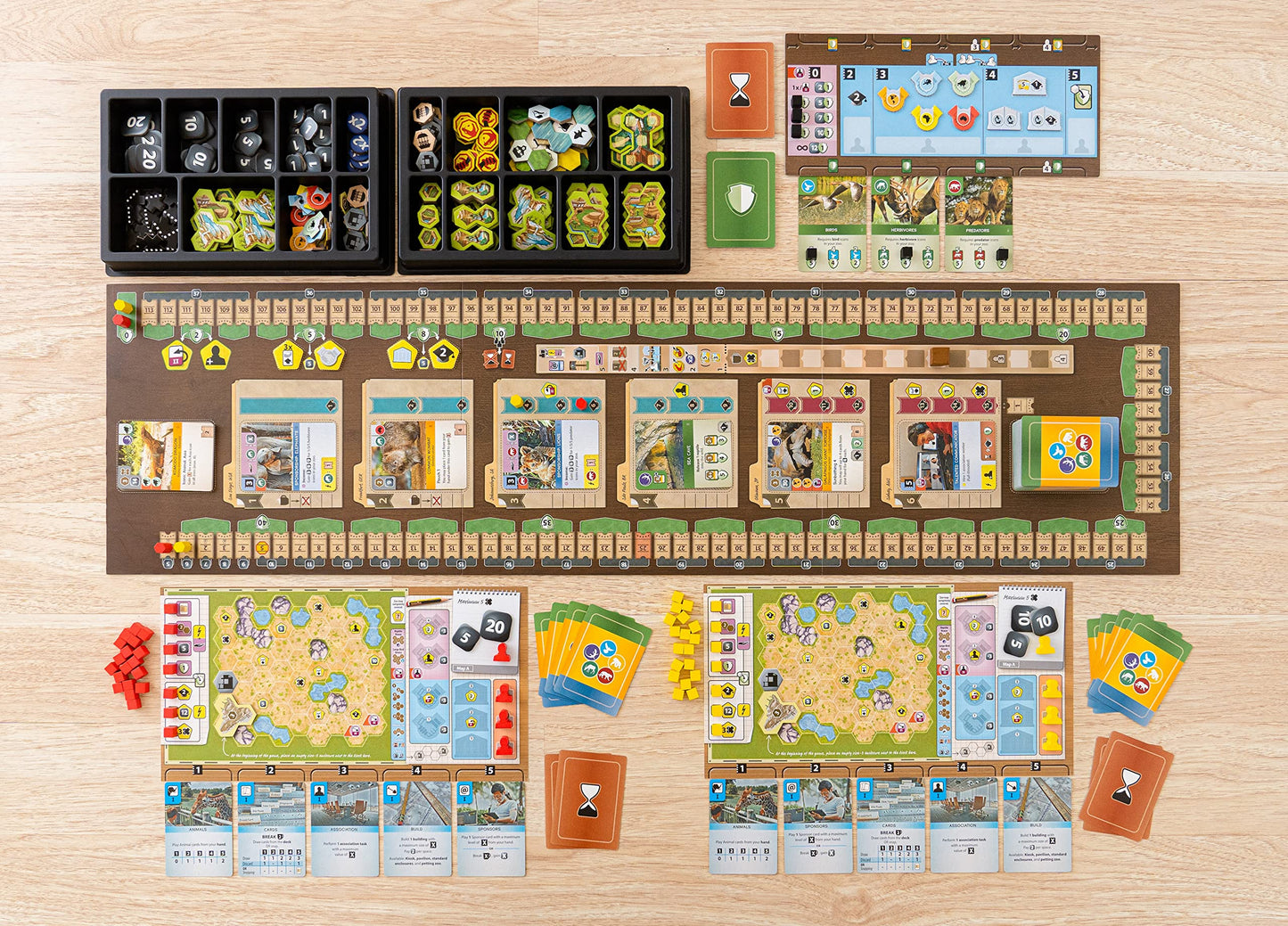 Capstone Games Ark Nova Zoo Management Strategy Board Game for 1-4 Players