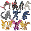 TwCare Set of 10 Dinosaur vs Kong Dinosaur Dragon Toys Movable Joint Action Figures, King of The Monsters Shin Ultima Gamera Mecha MechaGodzilla