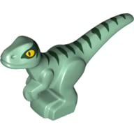 LEGO Jurassic World Dinosaur: Baby Raptor with Incubator Labratory