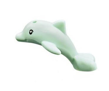 LEGO City Friends: Baby Dolphin Minifigure Aqua (Very Small, Less Than 1 inch)
