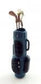 Melody Jane Dolls Houses Dollhouse Miniature 1:12 Scale Blue Golf Bag with 3 Clubs #G8032b