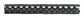 Tornado Black Foosball Man Counter Balanced with Roll Pin