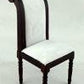 Melody Jane Dolls Houses Miniature Furniture Regency Mahogany Scroll Back Dining Carver Chair