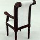 Melody Jane Dolls Houses Miniature Furniture Regency Mahogany Scroll Back Dining Carver Chair