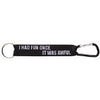 GUND Grumpy Cat Meme I Had Fun Once Lanyard and Carbiner, 8"