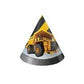Creative Converting Construction Zone Cone Hats, Multicolor