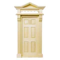 Dollhouse Miniature 1/2" Scale Victorian Door