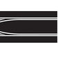 Scalextric C7036 Digital Track Straight Lane Change 20.5 inches , Black, Large