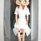 Betty Boop 12" Nurse Character with Bendable Legs and Movable Arms