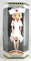 Betty Boop 12" Nurse Character with Bendable Legs and Movable Arms