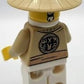 LEGO Ninjago: Sensei Wu Minifigure with Battle Staff, Tan Robes and Braided Ponytail