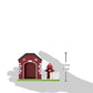 Terra by Battat Firehouse Dogs Playset, 3-Piece Animal Figures, Playsets