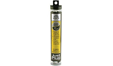 Woodland Scenics Just Plug LED Nano Lights Warm White for Scale Model Railroads 5743