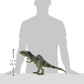Mattel Jurassic World Dominion Strike 'n Roar Dinosaur Action Figure, Giganotosaurus Gray Dino Toy with Striking Motion & Sounds