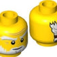 LEGO Ninjago: Sensei Wu Minifigure with Battle Staff, Tan Robes and Braided Ponytail