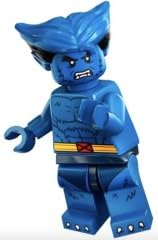 LEGO Marvel Series 2 Minifigure: Beast Minifigure Calendar Man Capes - Superheroes 71039