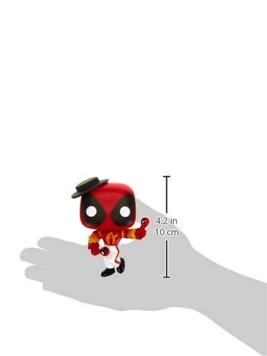 Funko POP Marvel: Deadpool 30th - Flamenco Deadpool, Multicolor, Standard