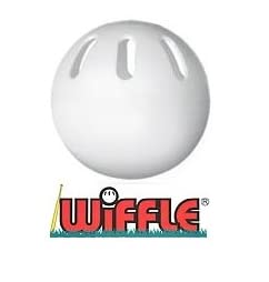 WIFFLE® Ball 10 Bulk Pack Includes Set of 2 Red, 2 Blue and 6 White All Official Wiffle® Balls