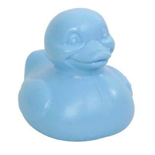 Celebriducks The Good Duck - BPA & PVC Free Rubber Duckie Baby Bath Toy Teether - Baby Blue