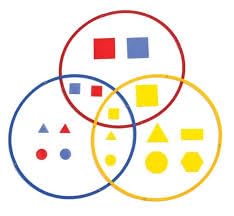 Didax Attribute Sorting Rings - Hands-On Math Manipulatives for Sorting, Classification, Patterns & Critical Thinking, Classroom & Homeschool