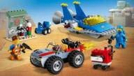 LEGO The Movie 2 Emmet and Benny’s ‘Build and Fix’ Workshop; 70821 Action Car and Spaceship Play Transportation Building Kit for Kids (117 Pieces)