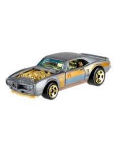 2019 Hot Wheels 51st Anniversary Satin & Chrome Series Custom '67 Pontiac Firebird 1/64 Scale Diecast Model Car