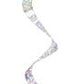 Unique 83800 Blue Prismatic 50th Birthday Hanging Decorations,32" 6 Pcs, Age 50