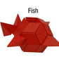 Brain Teaser 3D Building Puzzle - Strategy and Construction Brain Game (Ball of Whacks Red)
